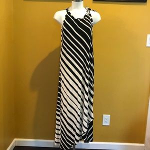 Ella Moss pea in the pod maternity dress stripe